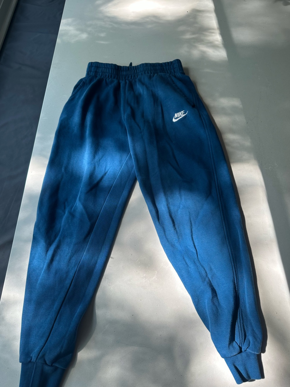 Nike Kids Teal Blue Fleece Sweatpants
